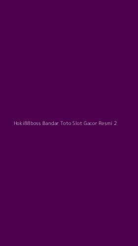 Tampilan Antarmuka Aplikasi Hoki88boss Bandar Toto Slot Gacor Resmi - 2