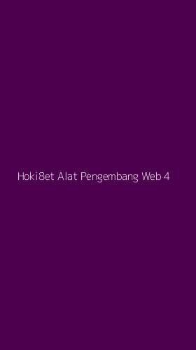 Tampilan Antarmuka Aplikasi Hoki8et Alat Pengembang Web - 4