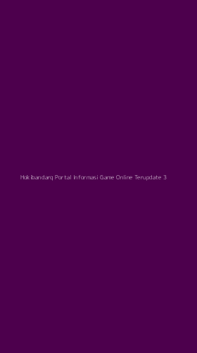 Tampilan Antarmuka Aplikasi Hokibandarq Portal Informasi Game Online Terupdate - 3