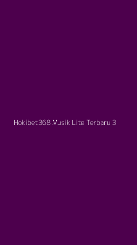 Tampilan Antarmuka Aplikasi Hokibet368 Musik Lite Terbaru - 3