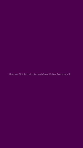 Tampilan Antarmuka Aplikasi Hokimas Slot Portal Informasi Game Online Terupdate - 3