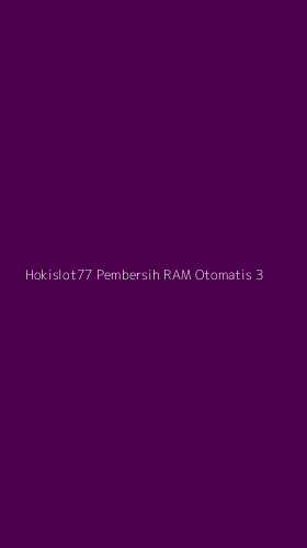 Tampilan Antarmuka Aplikasi Hokislot77 Pembersih Ram Otomatis - 3