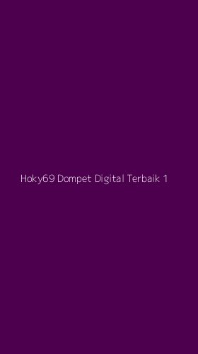 Tampilan Antarmuka Aplikasi Hoky69 Dompet Digital Terbaik - 1