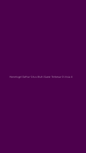 Tampilan Antarmuka Aplikasi Hometogel Daftar Situs Multi Game Terbesar Di Asia - 4