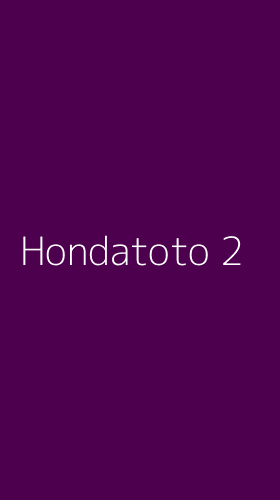 Tampilan Antarmuka Aplikasi Hondatoto - 2