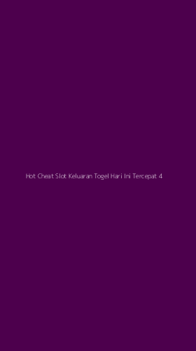 Tampilan Antarmuka Aplikasi Hot Cheat Slot Keluaran Togel Hari Ini Tercepat - 4