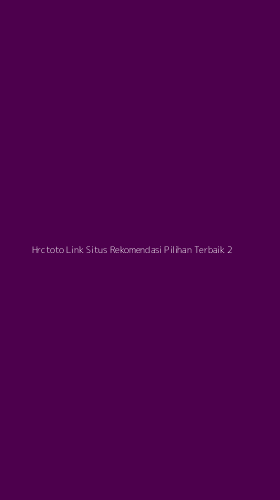 Tampilan Antarmuka Aplikasi Hrctoto Link Situs Rekomendasi Pilihan Terbaik - 2