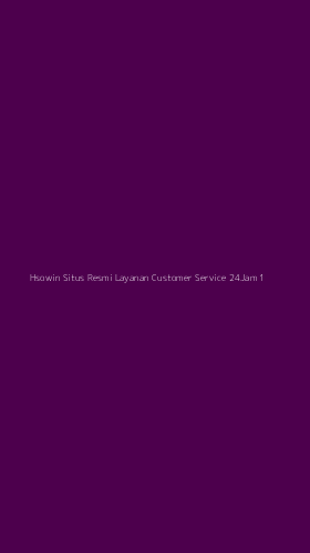 Tampilan Antarmuka Aplikasi Hsowin Situs Resmi Layanan Customer Service 24jam - 1
