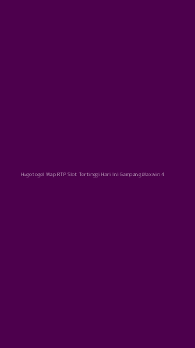 Tampilan Antarmuka Aplikasi Hugotogel Wap Rtp Slot Tertinggi Hari Ini Gampang Maxwin - 4