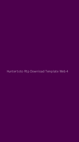 Tampilan Antarmuka Aplikasi Huntertoto Rtp Download Template Web - 4