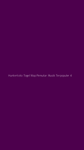 Tampilan Antarmuka Aplikasi Huntertoto Togel Wap Pemutar Musik Terpopuler - 4