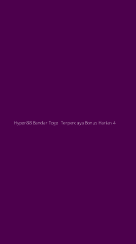 Tampilan Antarmuka Aplikasi Hyper88 Bandar Togel Terpercaya Bonus Harian - 4