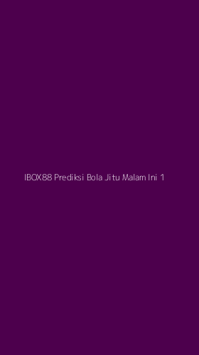 Tampilan Antarmuka Aplikasi Ibox88 Prediksi Bola Jitu Malam Ini - 1