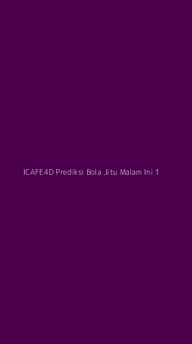 Tampilan Antarmuka Aplikasi Icafe4d Prediksi Bola Jitu Malam Ini - 1