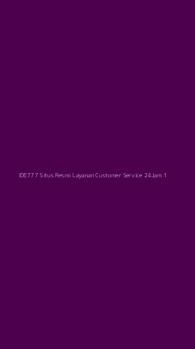 Tampilan Antarmuka Aplikasi Ide777 Situs Resmi Layanan Customer Service 24jam - 1