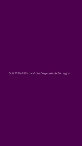 Tampilan Antarmuka Aplikasi Idlix Terbaru Bandar Online Dengan Winrate Tertinggi - 4