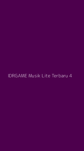 Tampilan Antarmuka Aplikasi Idrgame Musik Lite Terbaru - 4