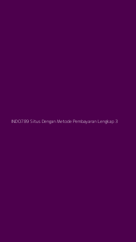 Tampilan Antarmuka Aplikasi Indo789 Situs Dengan Metode Pembayaran Lengkap - 3