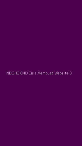 Tampilan Antarmuka Aplikasi Indohoki4d Cara Membuat Website - 3