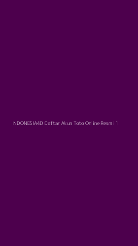 Tampilan Antarmuka Aplikasi Indonesia4d Daftar Akun Toto Online Resmi - 1