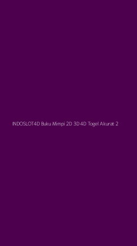 Tampilan Antarmuka Aplikasi Indoslot4d Buku Mimpi 2d 3d 4d Togel Akurat - 2