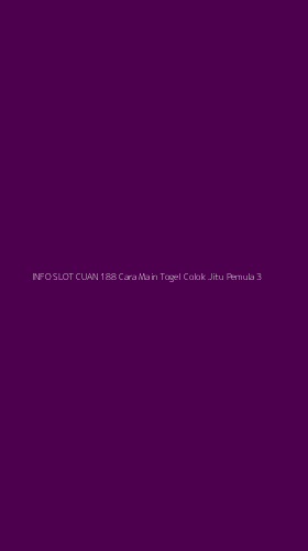 Tampilan Antarmuka Aplikasi Info Slot Cuan 188 Cara Main Togel Colok Jitu Pemula - 3