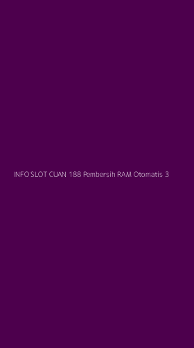 Tampilan Antarmuka Aplikasi Info Slot Cuan 188 Pembersih Ram Otomatis - 3