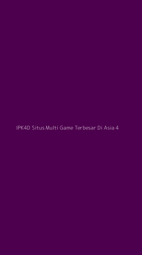 Tampilan Antarmuka Aplikasi Ipk4d Situs Multi Game Terbesar Di Asia - 4