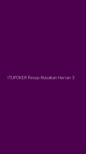 Tampilan Antarmuka Aplikasi Itupoker Resep Masakan Harian - 3