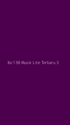 Tampilan Antarmuka Aplikasi Ibc138 Musik Lite Terbaru - 3