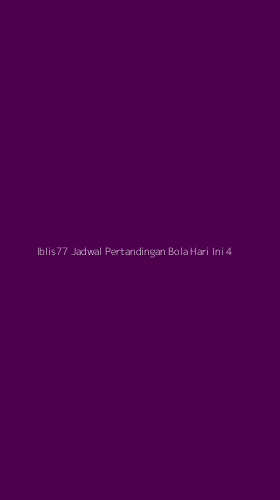 Tampilan Antarmuka Aplikasi Iblis77 Jadwal Pertandingan Bola Hari Ini - 4