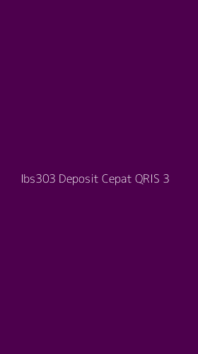 Tampilan Antarmuka Aplikasi Ibs303 Deposit Cepat Qris - 3