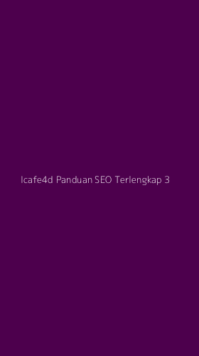 Tampilan Antarmuka Aplikasi Icafe4d Panduan Seo Terlengkap - 3