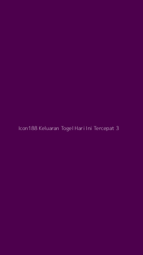Tampilan Antarmuka Aplikasi Icon188 Keluaran Togel Hari Ini Tercepat - 3