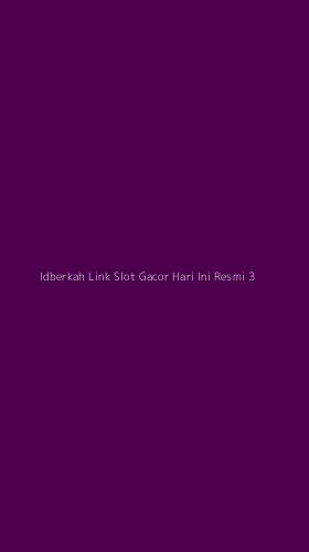 Tampilan Antarmuka Aplikasi Idberkah Link Slot Gacor Hari Ini Resmi - 3