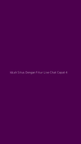 Tampilan Antarmuka Aplikasi Idcah Situs Dengan Fitur Live Chat Cepat - 4
