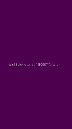 Tampilan Antarmuka Aplikasi Ideal88 Link Alternatif Sbobet Terbaru - 4