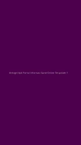 Tampilan Antarmuka Aplikasi Idntogel Apk Portal Informasi Game Online Terupdate - 1