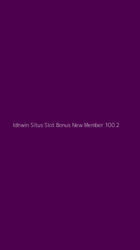Tampilan Antarmuka Aplikasi Idnwin Situs Slot Bonus New Member 100 - 2