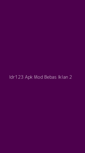 Tampilan Antarmuka Aplikasi Idr123 Apk Mod Bebas Iklan - 2