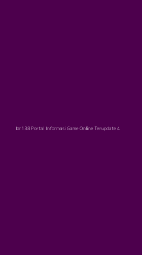 Tampilan Antarmuka Aplikasi Idr138 Portal Informasi Game Online Terupdate - 4