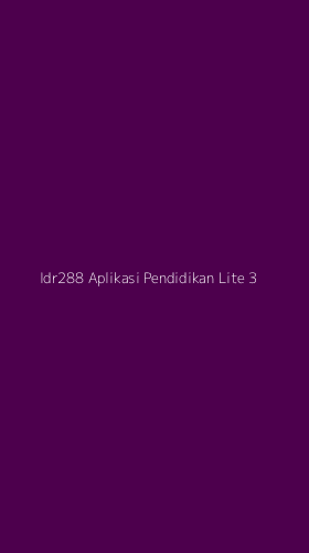 Tampilan Antarmuka Aplikasi Idr288 Aplikasi Pendidikan Lite - 3