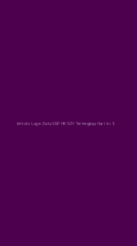 Tampilan Antarmuka Aplikasi Idrtoto Login Data Sgp Hk Sdy Terlengkap Hari Ini - 3