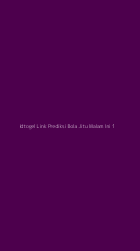 Tampilan Antarmuka Aplikasi Idtogel Link Prediksi Bola Jitu Malam Ini - 1