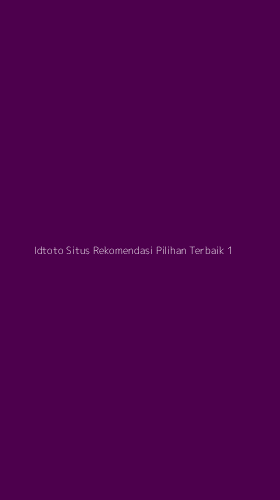 Tampilan Antarmuka Aplikasi Idtoto Situs Rekomendasi Pilihan Terbaik - 1