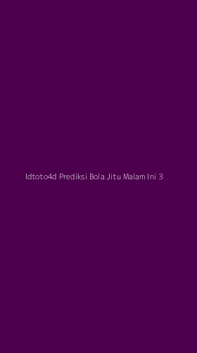 Tampilan Antarmuka Aplikasi Idtoto4d Prediksi Bola Jitu Malam Ini - 3