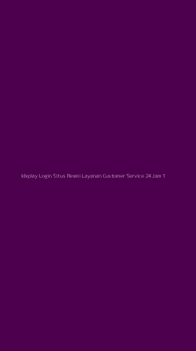 Tampilan Antarmuka Aplikasi Idxplay Login Situs Resmi Layanan Customer Service 24jam - 1