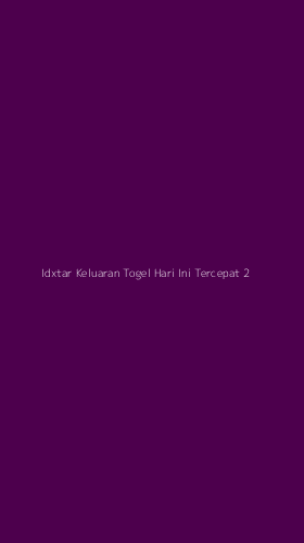 Tampilan Antarmuka Aplikasi Idxtar Keluaran Togel Hari Ini Tercepat - 2