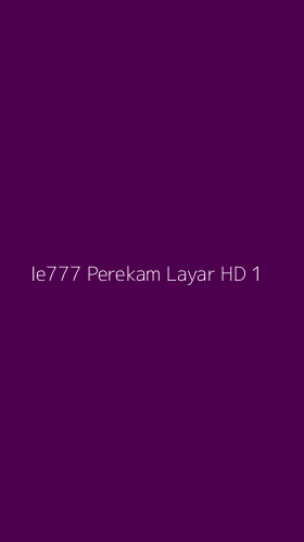 Tampilan Antarmuka Aplikasi Ie777 Perekam Layar Hd - 1