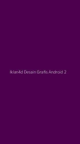 Tampilan Antarmuka Aplikasi Iklan4d Desain Grafis Android - 2